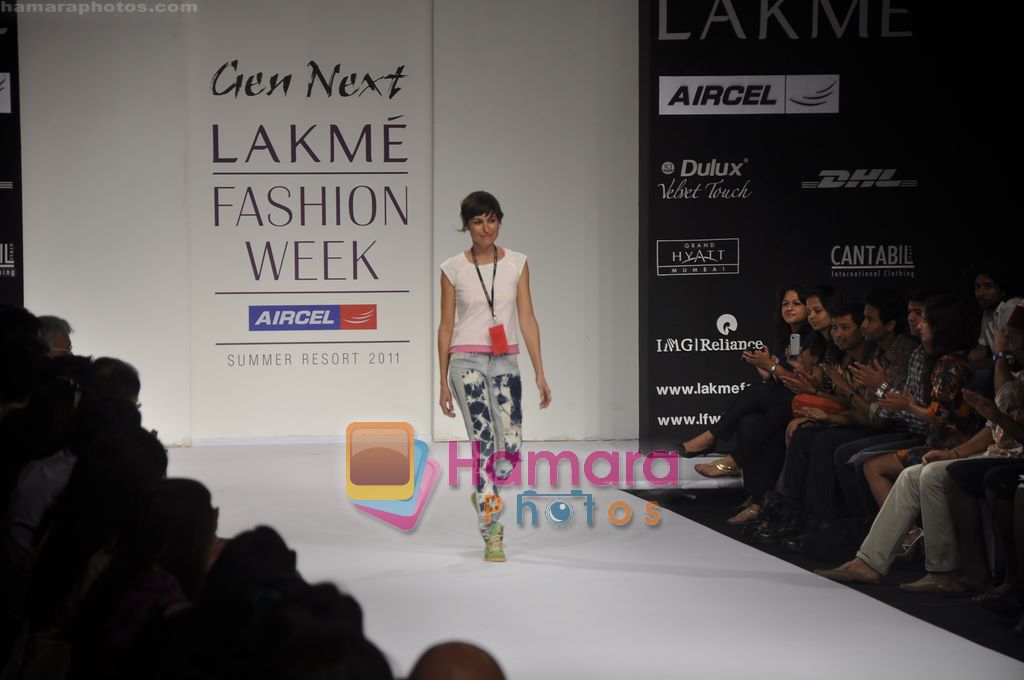 at Gen Next show at Lakme Fashion Week 2011 Day 1 in Grand Hyatt, Mumbai on 10th March 2011 