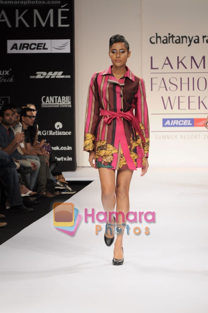 at Chaiyanya Rao's show at Lakme Fashion Week 2011 Day 1 in Grand Hyatt, Mumbai on 10th March 2011 