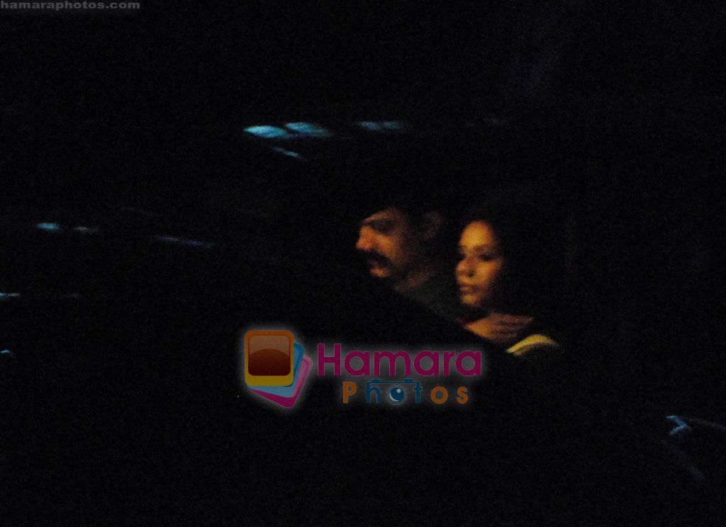 Aamir & Rani snapped on the sets of Reema Kagti movie in Mumbai on 10th March 2011 
