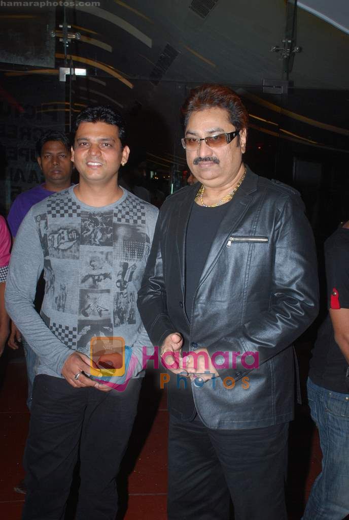 Kumar Sanu at Rakhi Sawant's brother Rakesh Sawant's album Chikna Kombda launch in Cinemax on 12th March 2011 