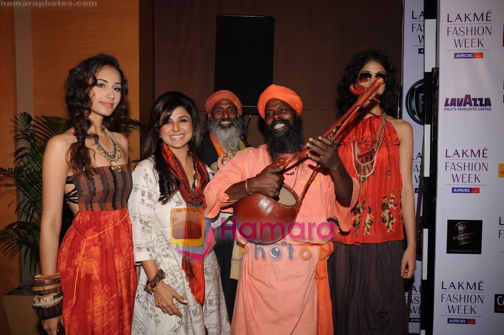 at Babita Malkani show at Lakme Fashion Week 2011 Day 3 in Grand Hyatt, Mumbai on 13th March 2011 