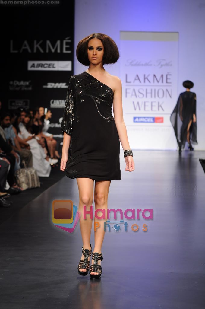 Model walk the ramp for Siddharth Tyler show at Lakme Fashion Week 2011 Day 3 in Grand Hyatt, Mumbai on 13th March 2011 