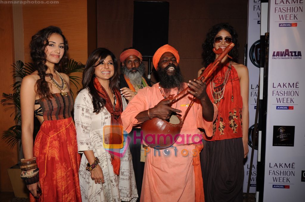 at Babita Malkani show at Lakme Fashion Week 2011 Day 3 in Grand Hyatt, Mumbai on 13th March 2011 