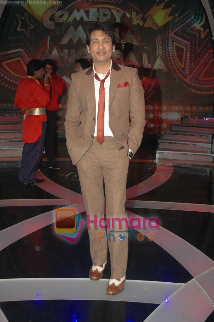 Shekhar Suman on the sets of Comedy Ka Maha Muqabla in Madh Island on 13th March 2011 