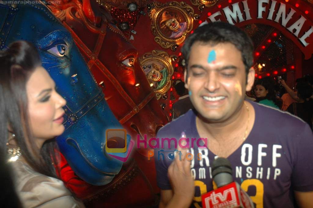 Kapil Sharma at Comedy Circus on location in Andheri on 17th March 2011 