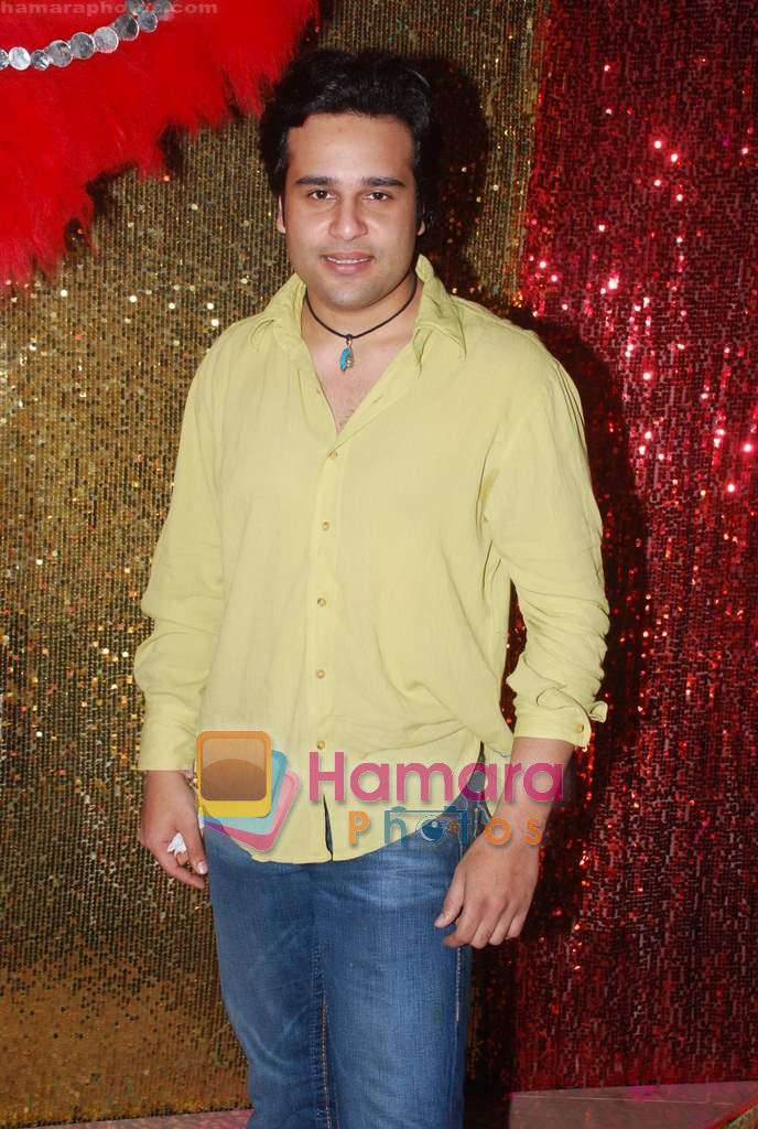 Krushna at Comedy Circus on location in Andheri on 17th March 2011 