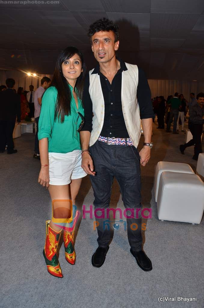 Rahul Dev at Manish Malhotra showcases summer collection at Souther Command Polo Cup hosted by Audi in Amateur Riders Club on 19th March 2011 