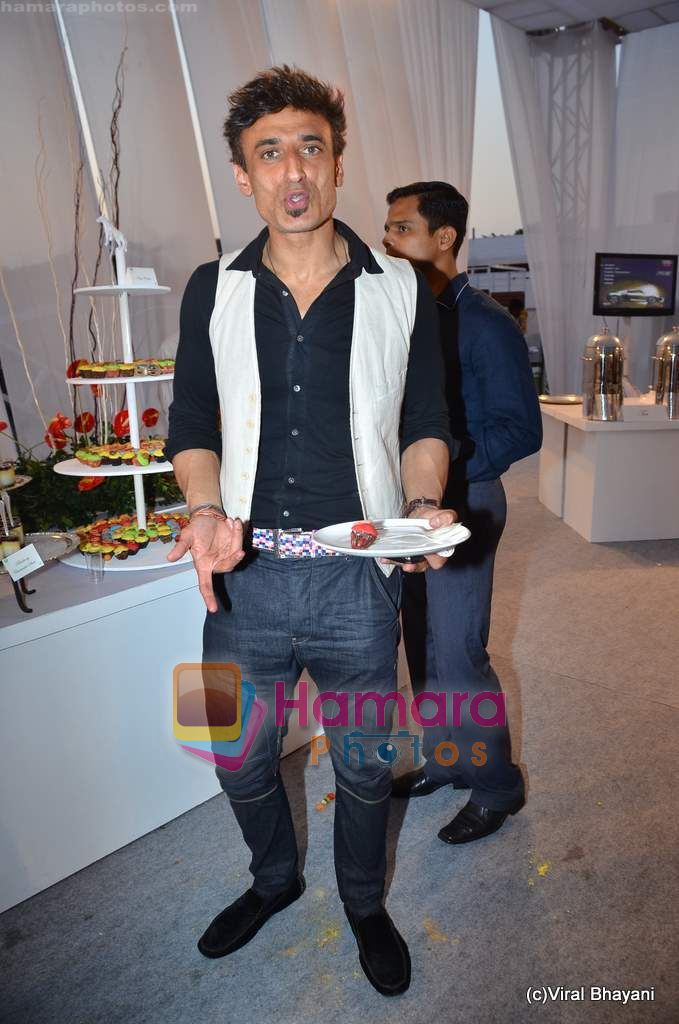 Rahul Dev at Manish Malhotra showcases summer collection at Souther Command Polo Cup hosted by Audi in Amateur Riders Club on 19th March 2011 