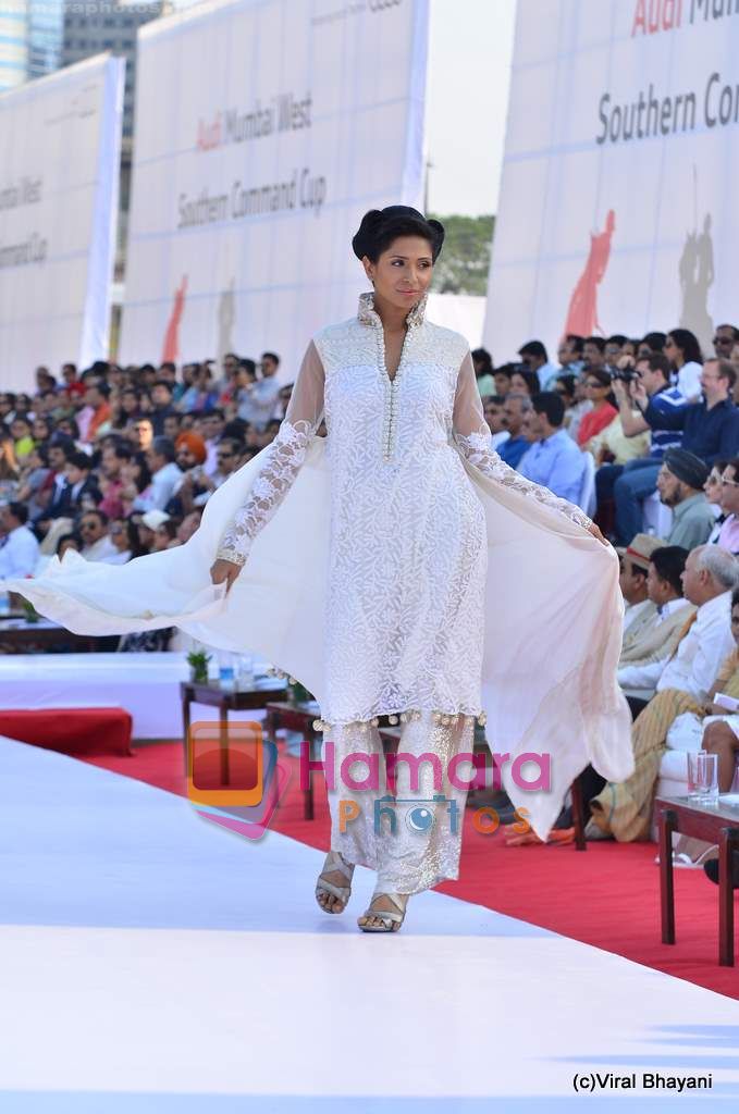 Manish Malhotra showcases summer collection at Souther Command Polo Cup hosted by Audi in Amateur Riders Club on 19th March 2011 