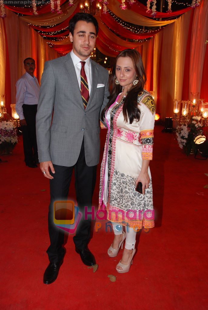 Imran Khan, Avantika Malik at Sameer-Ritika wedding Reception in CCI,Mumbai on 21st March 2011 