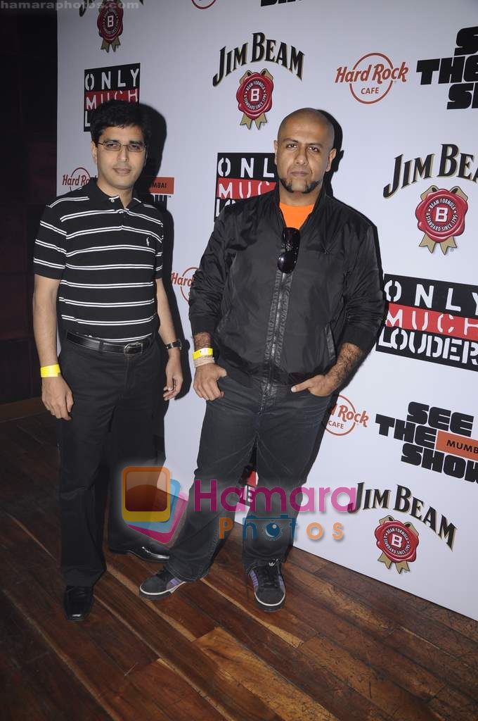 Vishal Dadlani launches his new album with Pentagram in  Hard Rock Cafe on 22nd March 2011 