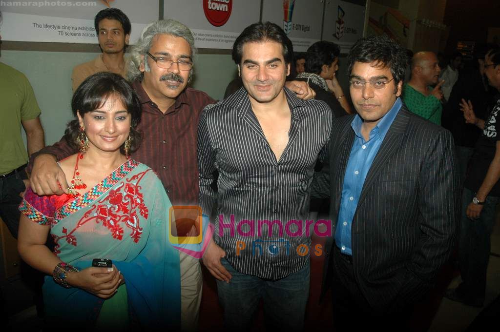 Arbaaz Khan, Divya Dutta, Ashutosh Rana at Monica film premiere in Fun on 23rd March 2011 