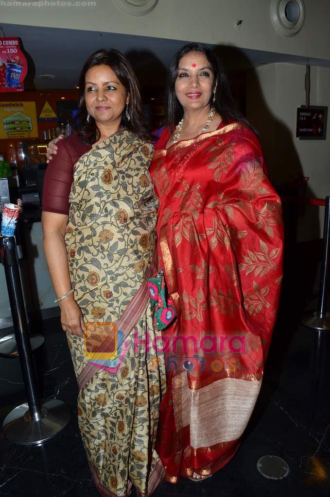 Shabana Azmi at Life Goes On film screening in PVR on 24th March 2011 