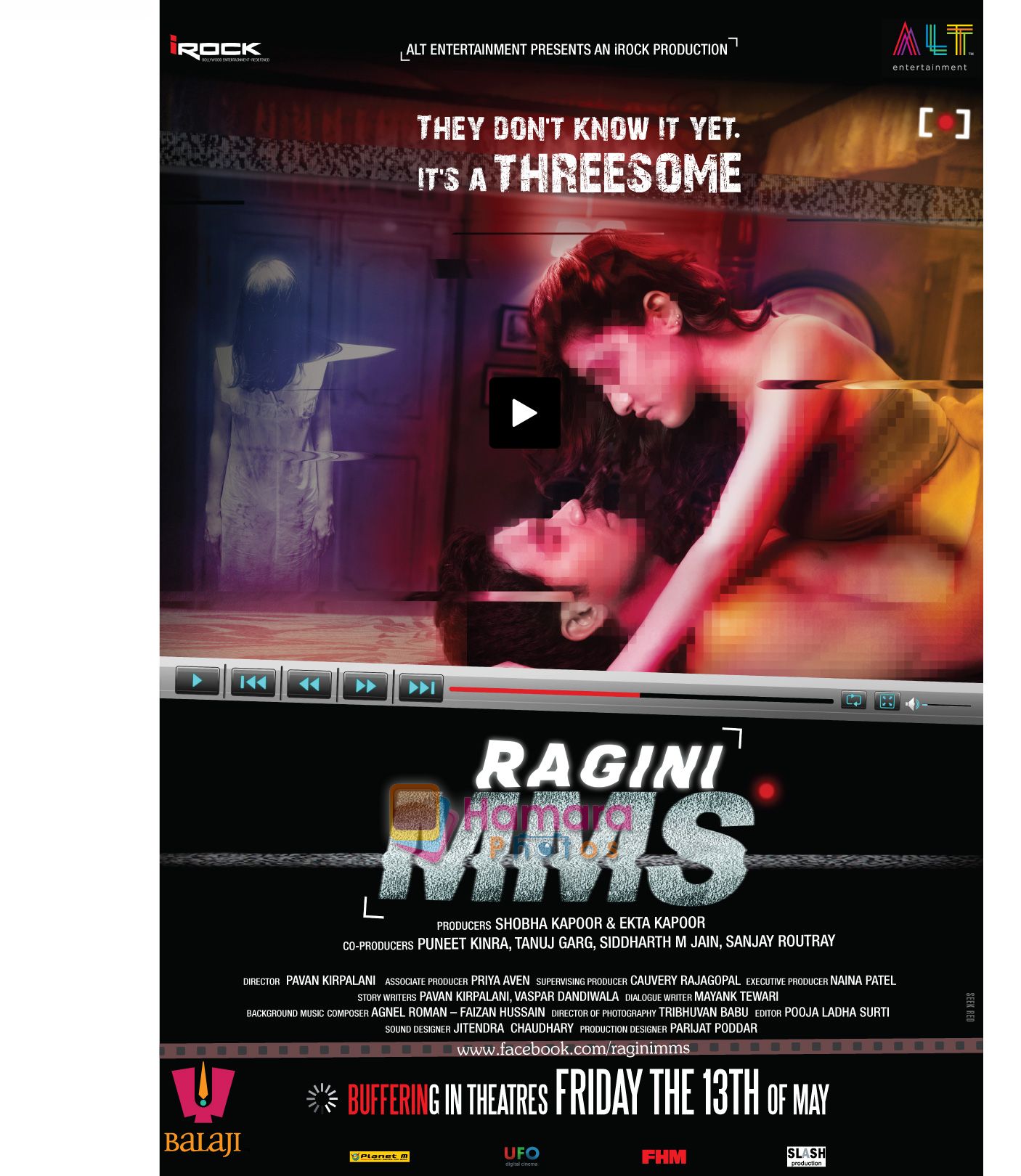 Poster of Movie Ragini MMS