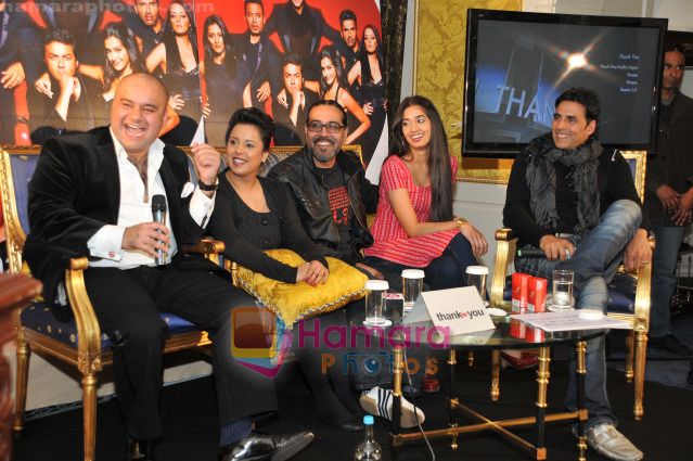 Akshay Kumar promotes Thank You in London on 28th March 2011 