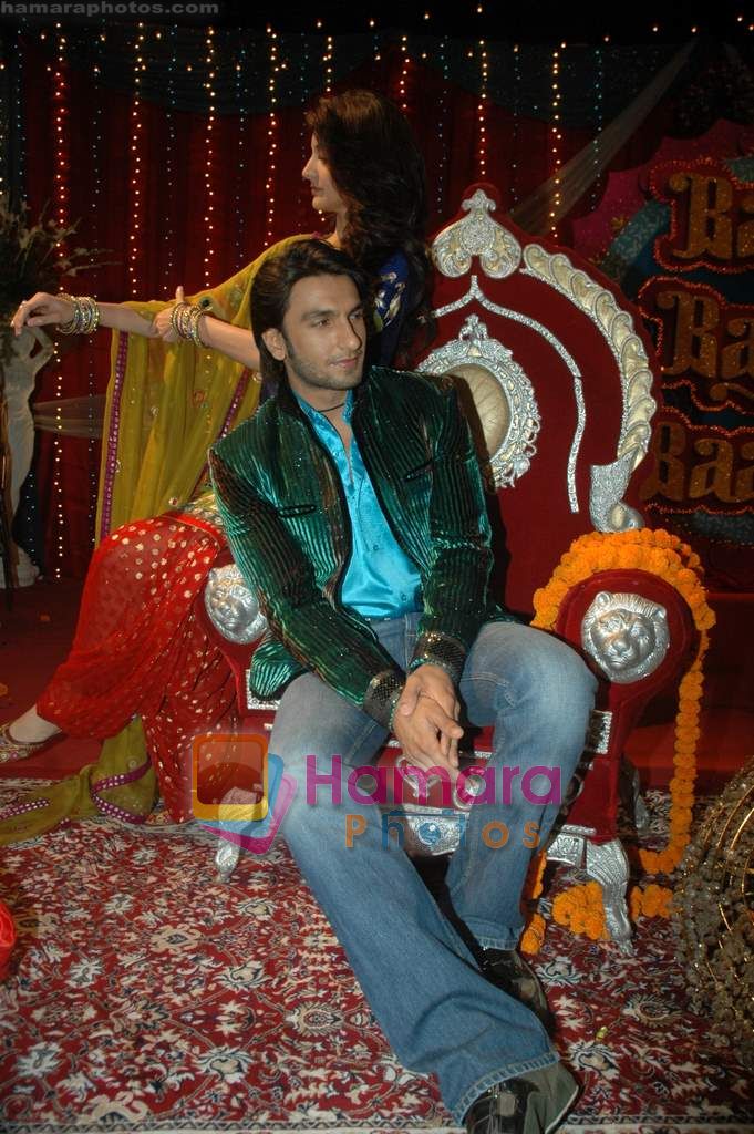 Ranveer Singh at Band Baaja Baraat promo shoot for Sony in Yashraj Studios on 28th March 2011 