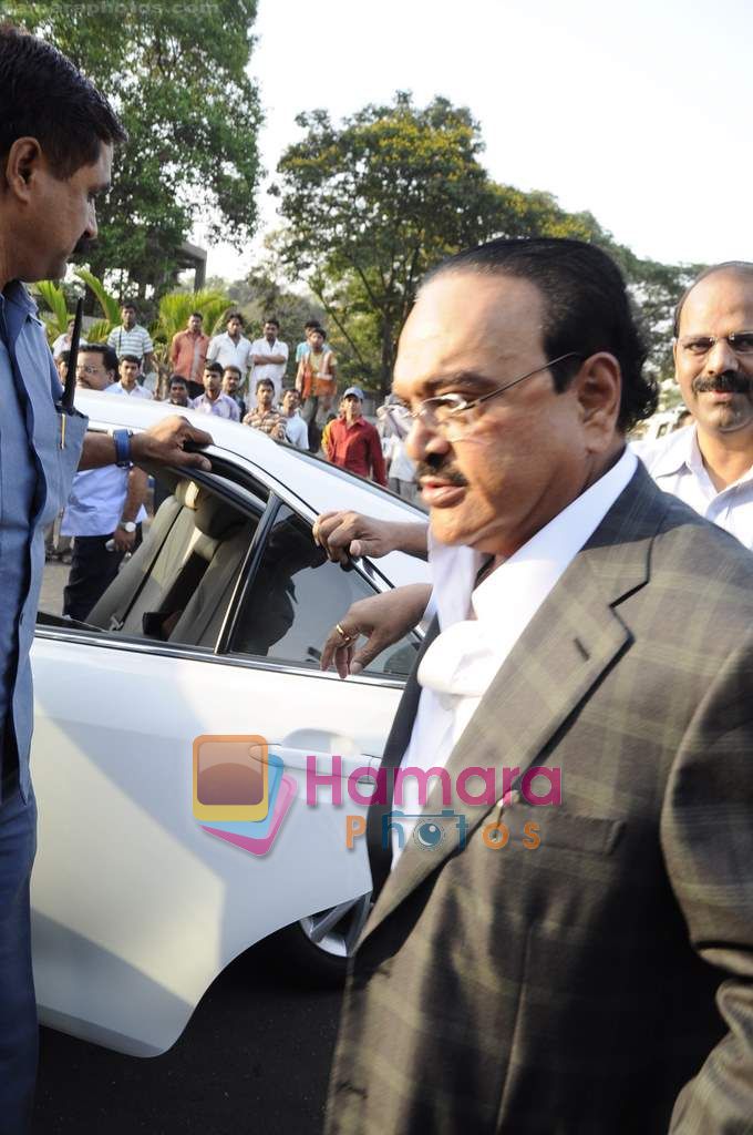 Chhagan Bhujbal leave for Mohali for cricket match on 30th March 2011 