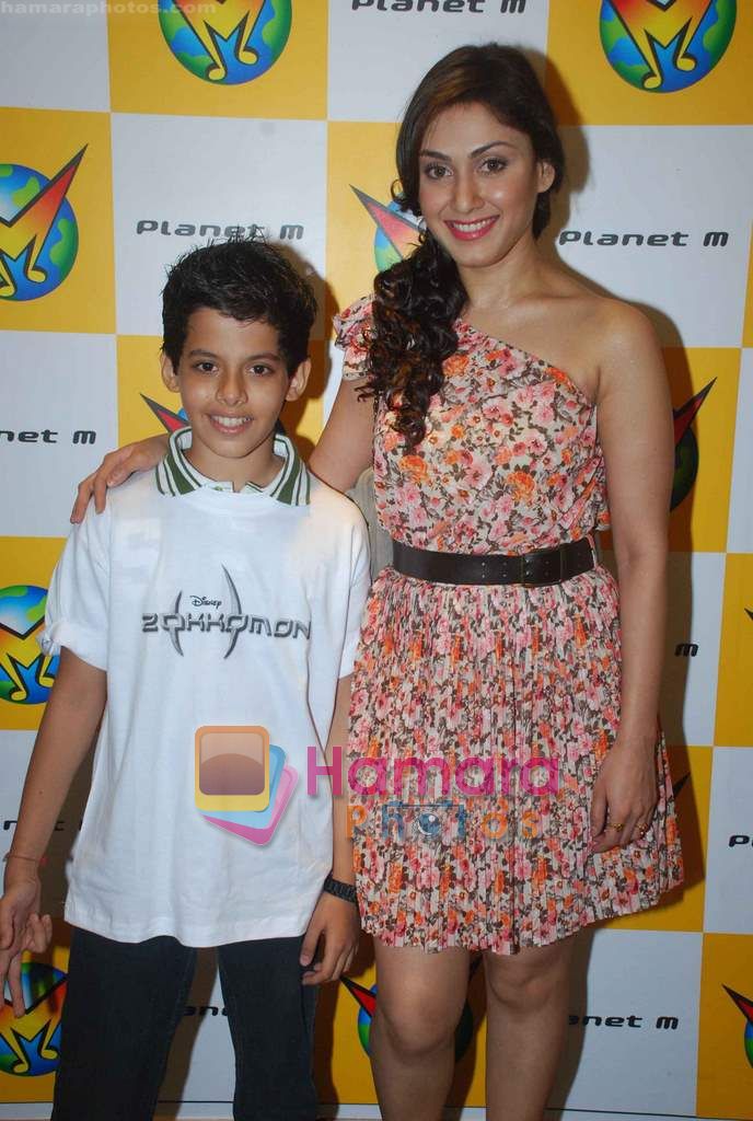 Darsheel Safary, Manjari Phadnis at the Music Launch of Disney's Zokkomon at Planet M on 31st March 2011-1 