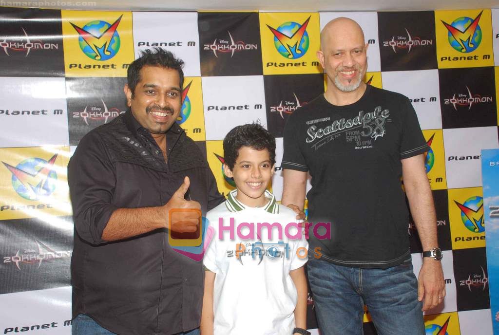 Loy, Shankar, Darsheel at the Music Launch of Disney�s Zokkomon at Planet M on 31st March 2011 