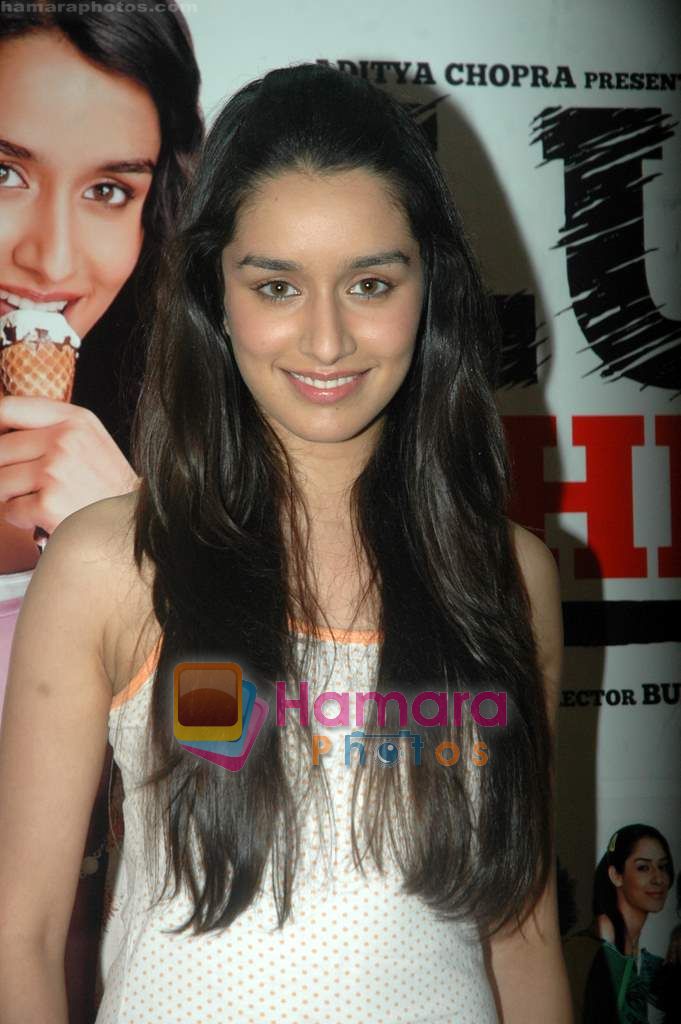 Shraddha Kapoor promotes Luv ka The End film in Yashraj Films on 1st April 2011 