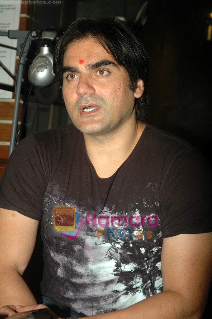 Arbaaz Khan at Joshua Inc studio to promote aninamtion film Hum Hain Chaaptar by Carlos D silva in Chakala on 4th April 2011 