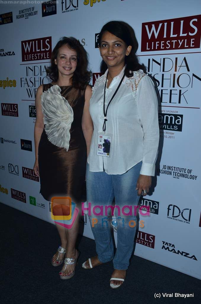 at Wills Lifestyle India Fashion Week 2011 - Day 3 in Delhi on 8th April 2011 