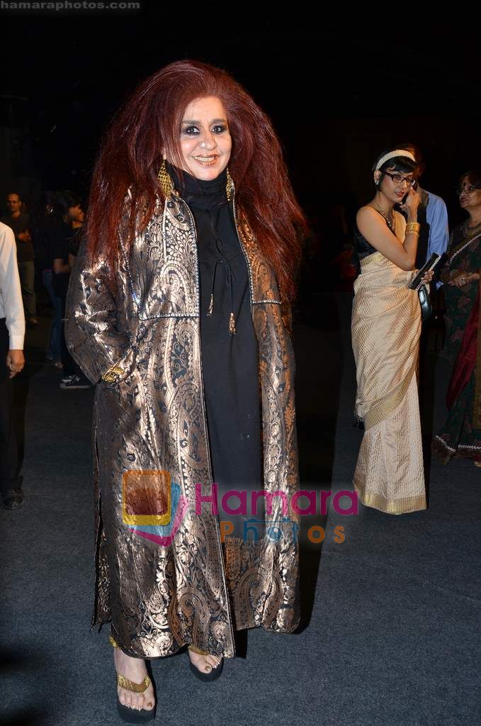 shahnaz hussain at Wills Lifestyle India Fashion Week 2011-Day 5 in Delhi on 10th April 2011-1 