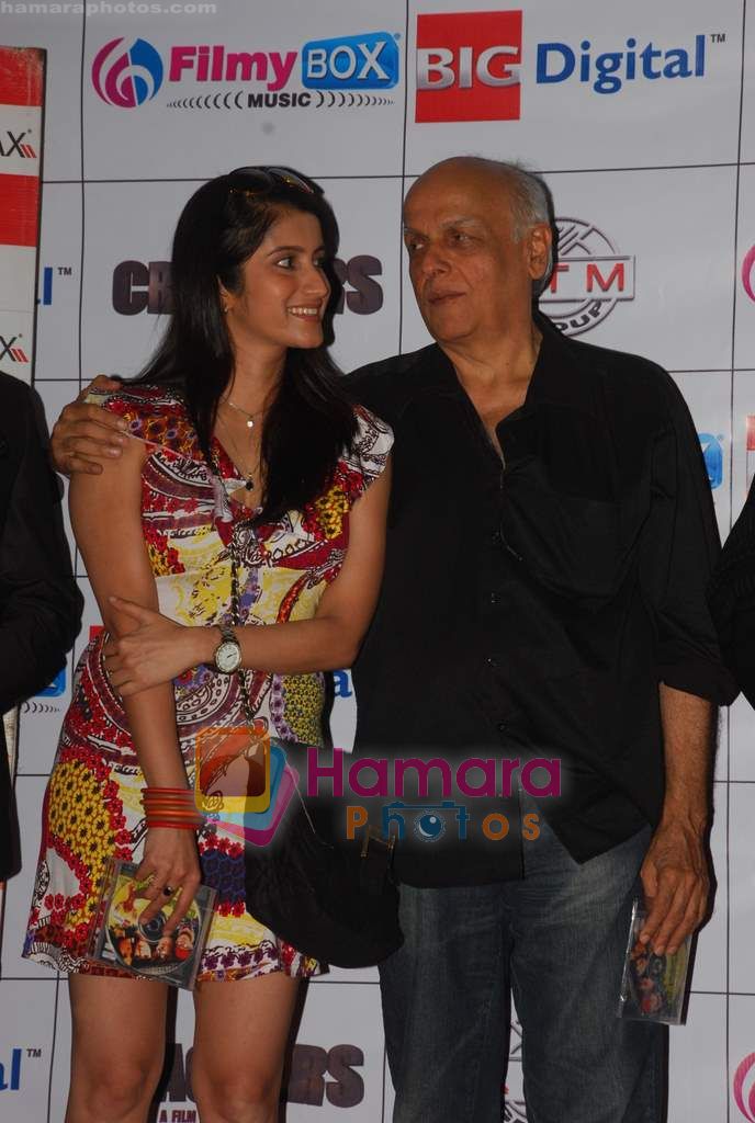 Mahesh Bhatt, Smiley Suri at Crackers Music Launch in Juhu on 12th April 2011 