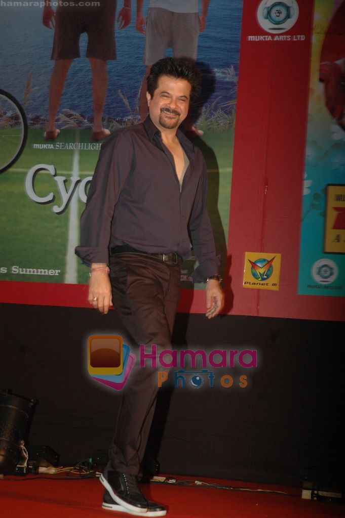 Anil Kapoor at the launch of LOVE EXPRESS and CYCLE KICK in The Club, Andheri, Mumbai on 12th April 2011 