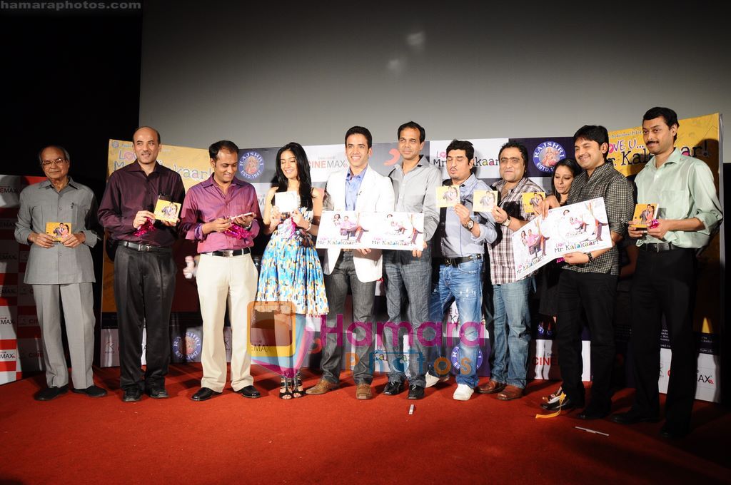 Tusshar Kapoor, Amrita Rao at Love U Mr kalakaar music Launch in Cinemax, Mumbai on 13th April 2011 