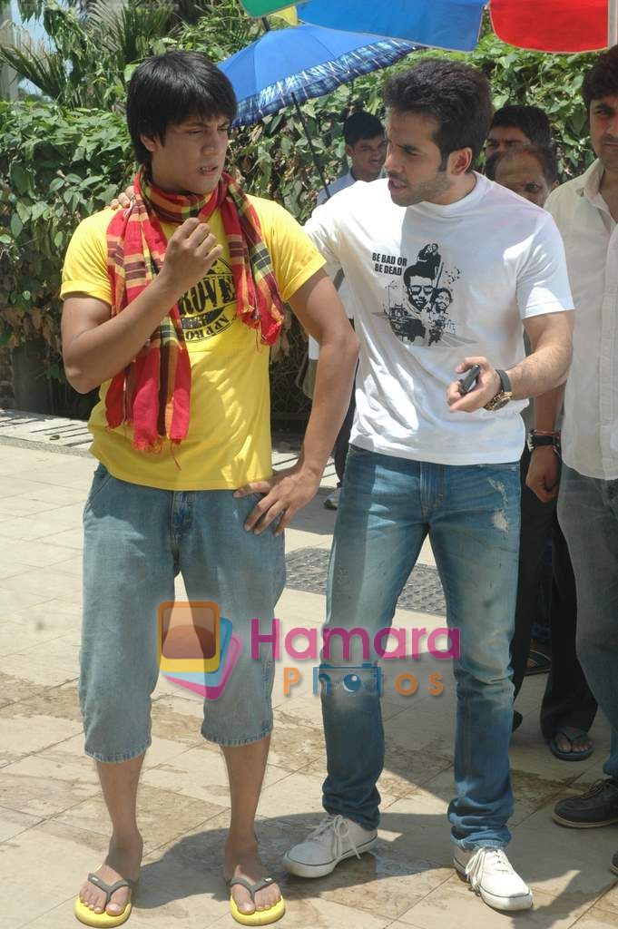Tusshar Kapoor promote Shor in the City in Mumbai on 17th April 2011 