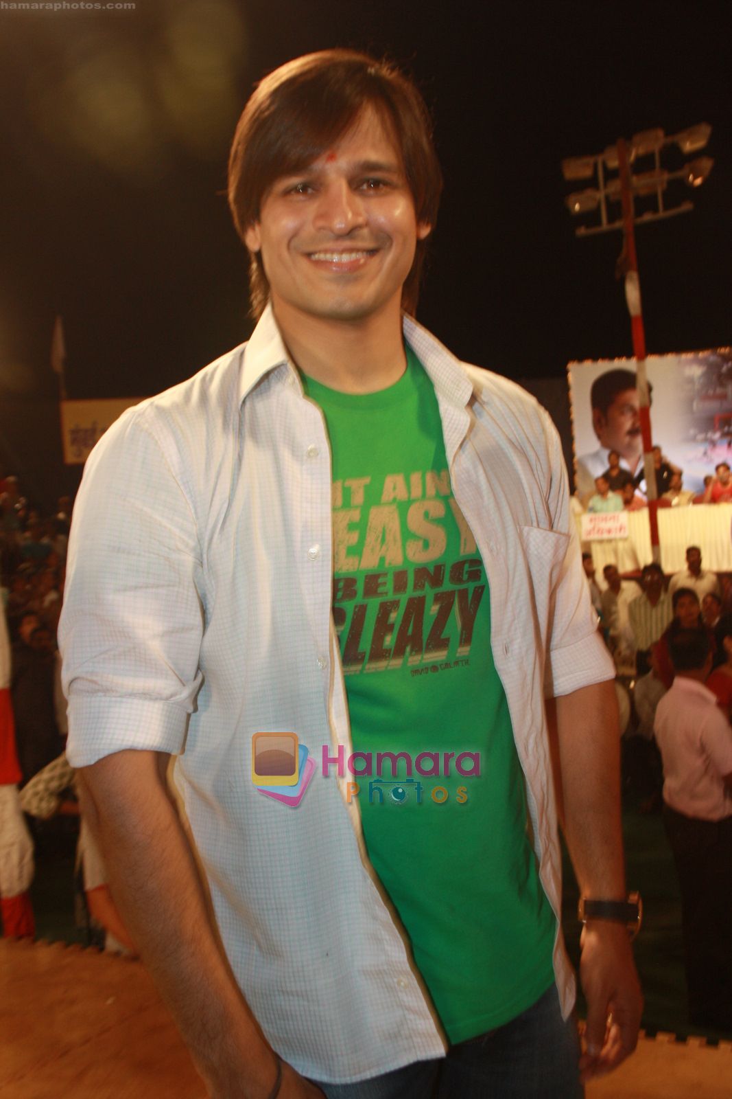 Vivek Oberoi at kabaddi tournament in Worli, Mumbai on 17th April 2011 