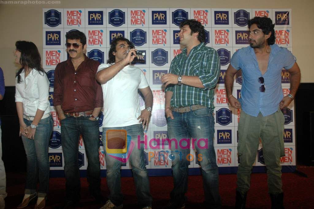 Zeenal Kamdar, Rajesh Khattar, Rajesh Kumar, Rohit Khurana at Men Will Be Men film press meet in PVR on 20th April 2011 