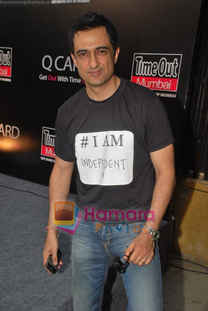 Sanjay Suri at Time Out magazine Q Card launch in Bonoba on 27th April 2011 