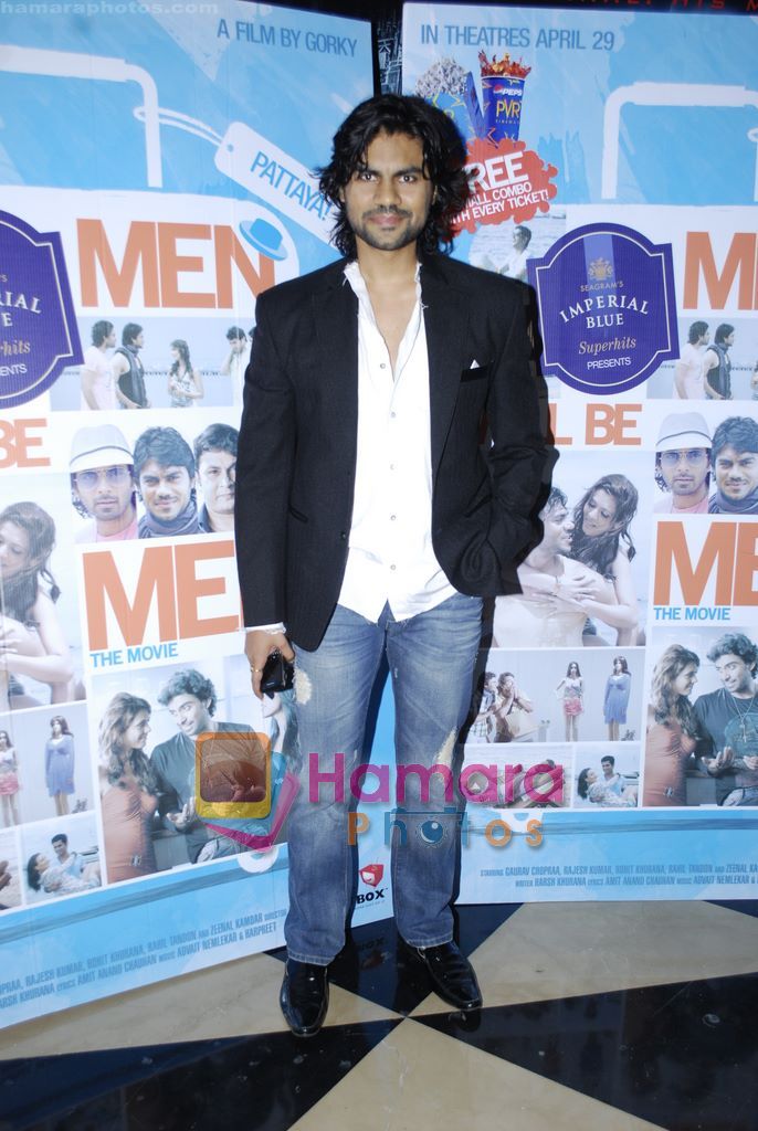 Gaurav Chopra at the Premiere of Men will be Men in PVR, Juhu, Mumbai on 28th April 2011 ~0