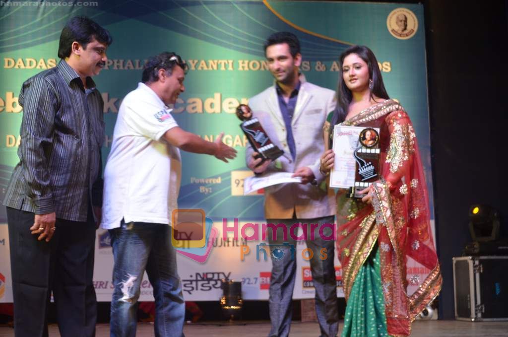 Rashmi Desai at Dadasaheb Phalke Awards in Bhaidas Hall on 3rd May 2011 