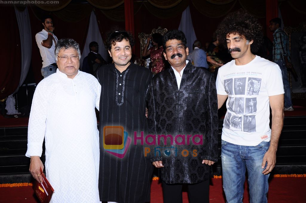 Makrand Deshpande grace Balgandharv premiere in Imax, Wadala, Mumbai on 4th May 2011 