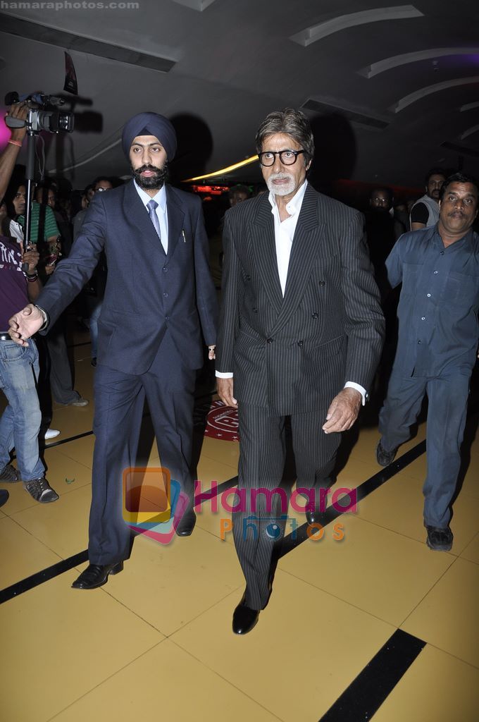 Amitabh Bachchan at Ragini MMS Premiere in Cinemax, Andheri, Mumbai on 12th May 2011 