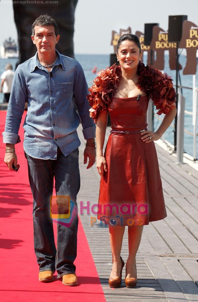 Salma Hayek at Puss in boots cannes premiere on 11th May 2011 