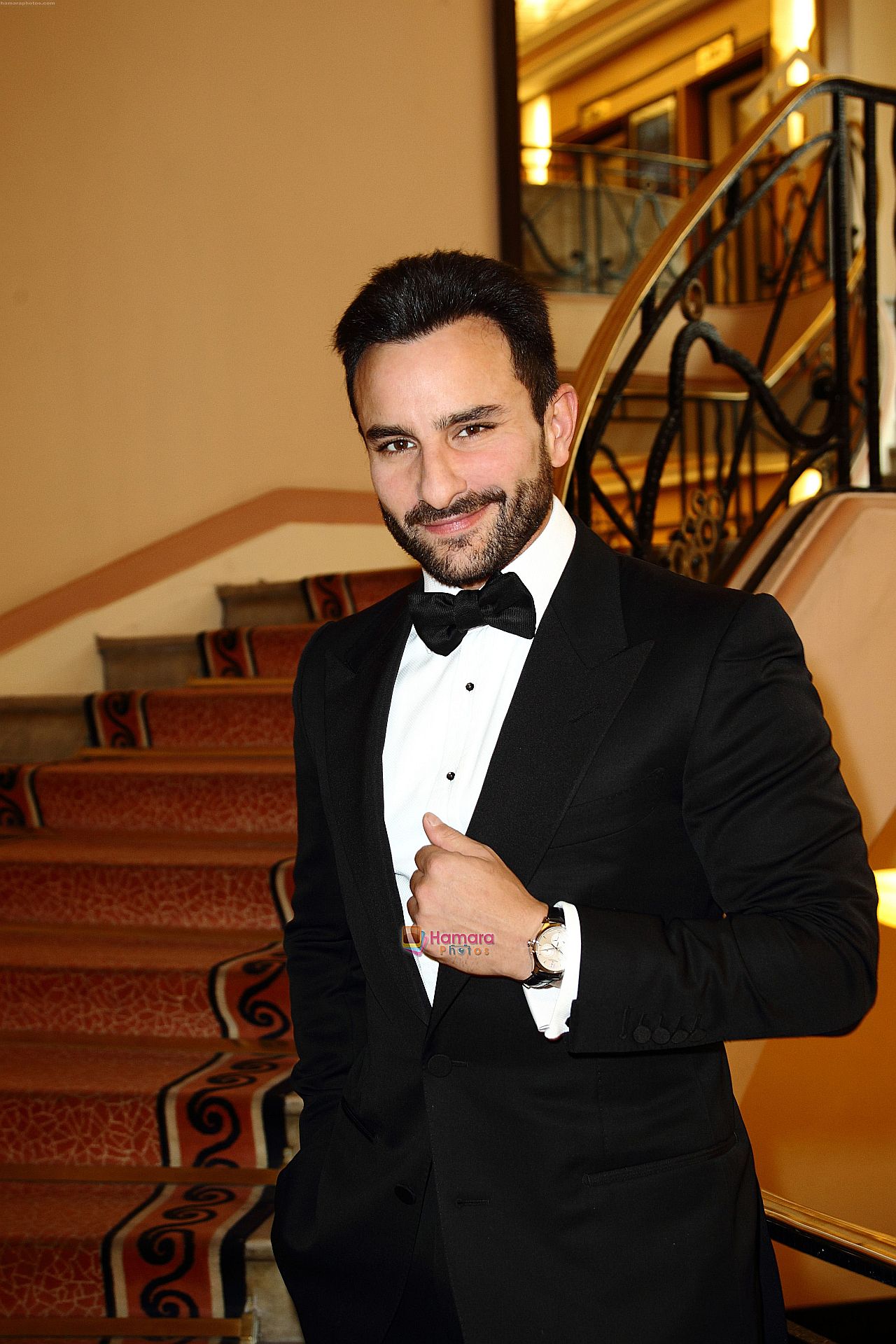 Saif Ali Khan wearing Jaeger-LeCoultre Master Geographic at Cannes Film Festival~0