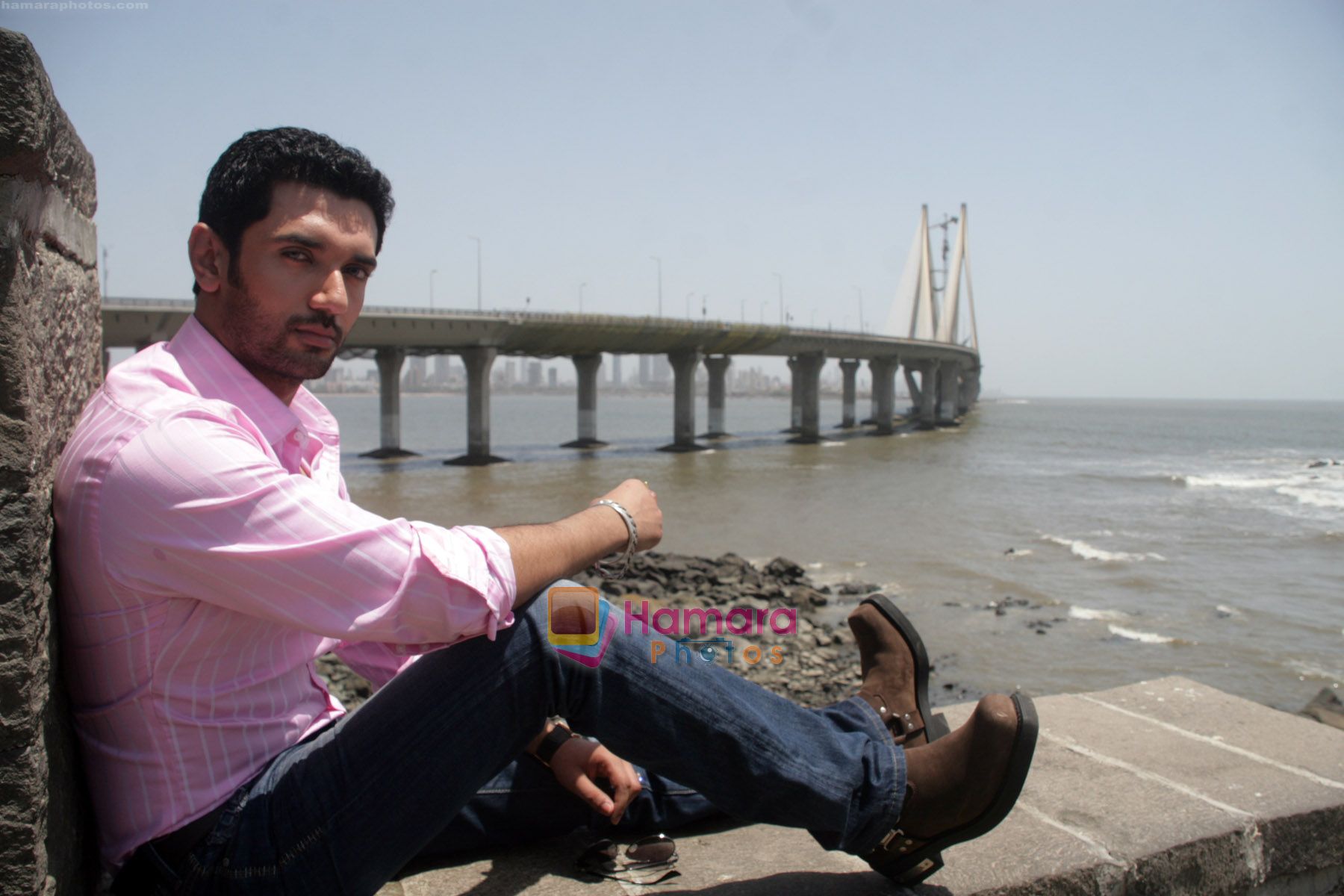 Chirag Paswan Shoots for his debut film One and Only in Bandra Fort on 15th May 2011