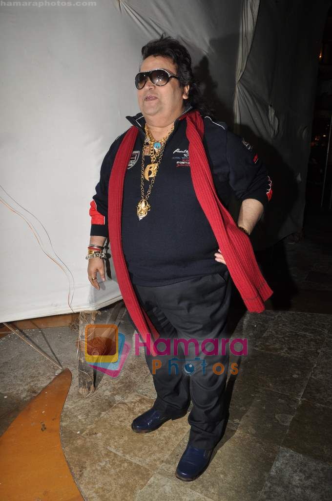 Bappi Lahri at the Tribute to Minakumari bash hosted by Shandar Amrohi and Barkha Roy in Sun N Sand on 20th May 2011 