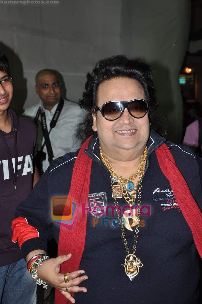 Bappi Lahri at the Tribute to Minakumari bash hosted by Shandar Amrohi and Barkha Roy in Sun N Sand on 20th May 2011 