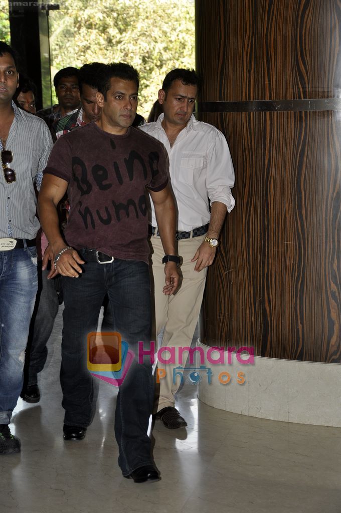 Salman Khan at Ready live mad concert announcement in Novotel, Juhu, Mumbai on 20th May 2011 