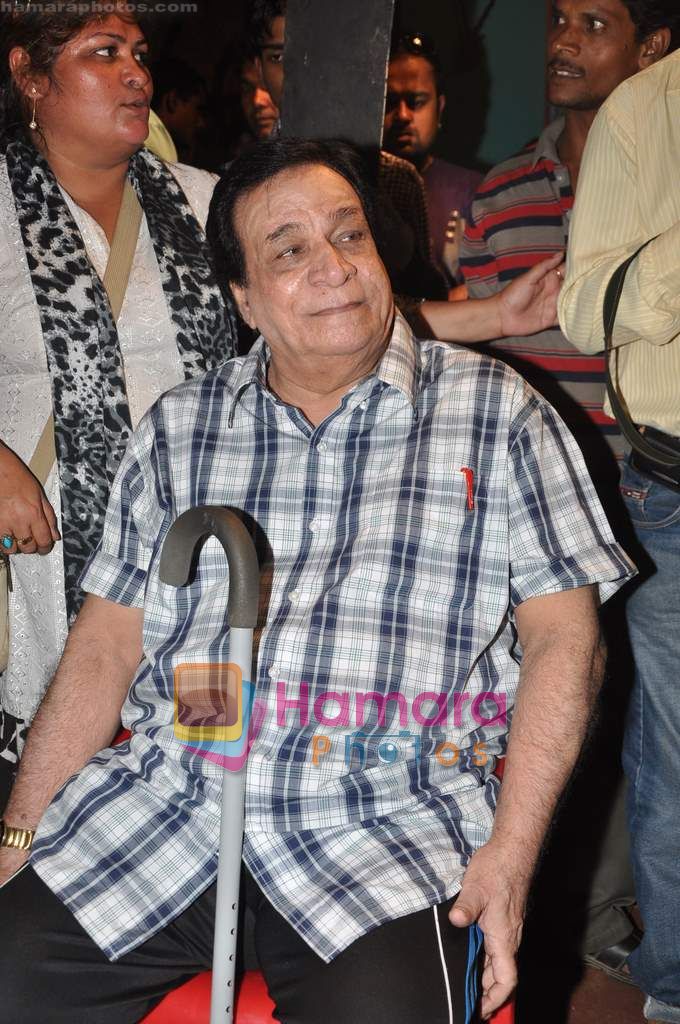 Kader Khan shoots for Andha Kanoon in Cinevista on 21st May 2011 