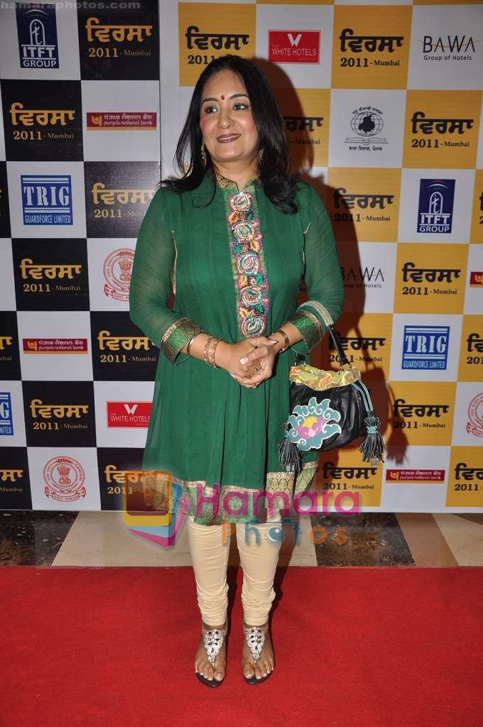 Jaspinder Narula at Punjabi Virsa Awards 2011 in J W Marriott, Mumbai on 22nd May 2011 