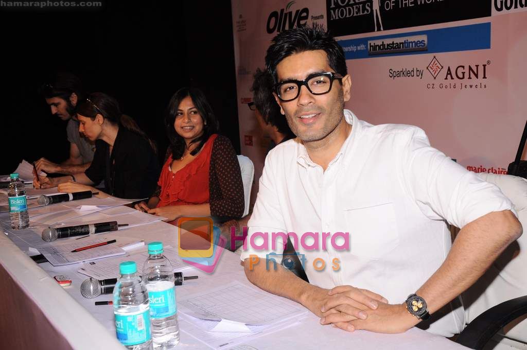 Manish Malhotra at Ford Super Model auditions in St Andrews on 23rd May 2011 