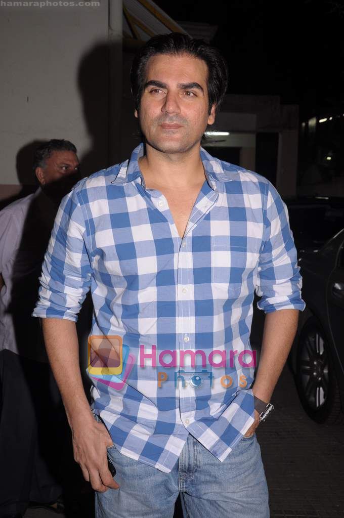 Arbaaz Khan at Ready special screening in Ketnav, Mumbai on 31st May 2011 