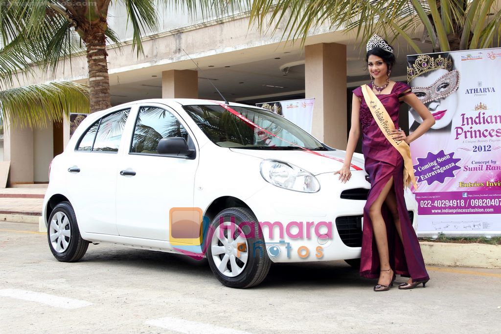 Indian Princess contest winners gifted a swanky car on 2nd June 2011 