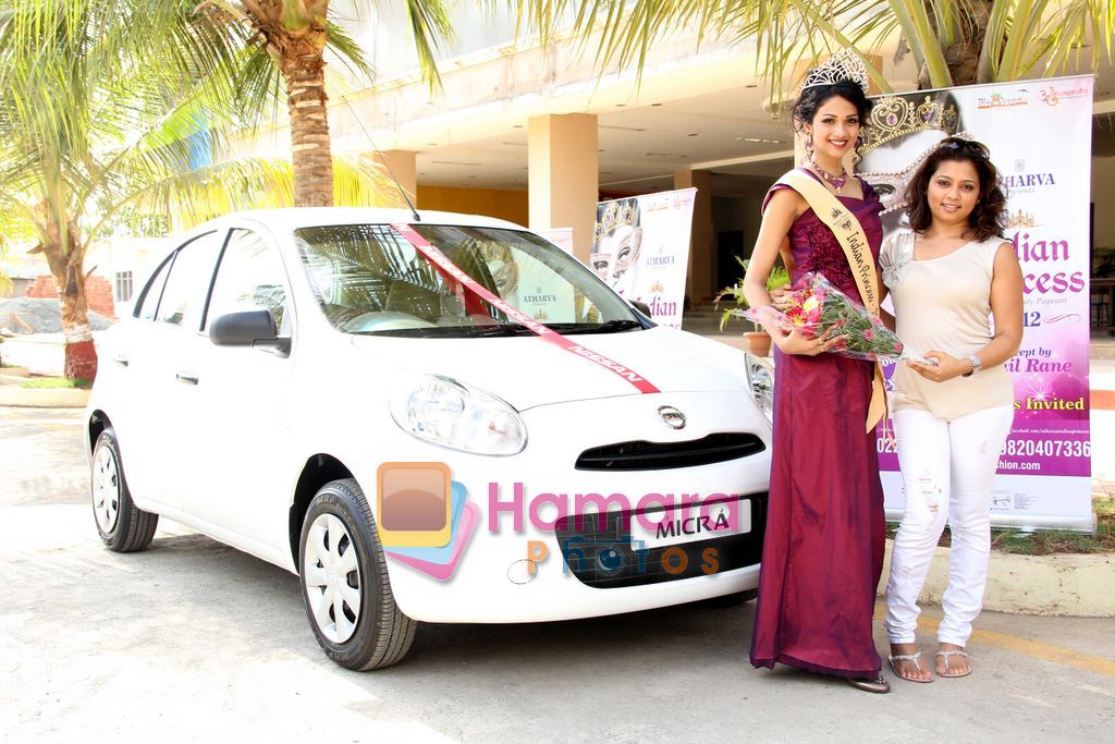 Indian Princess contest winners gifted a swanky car on 2nd June 2011 